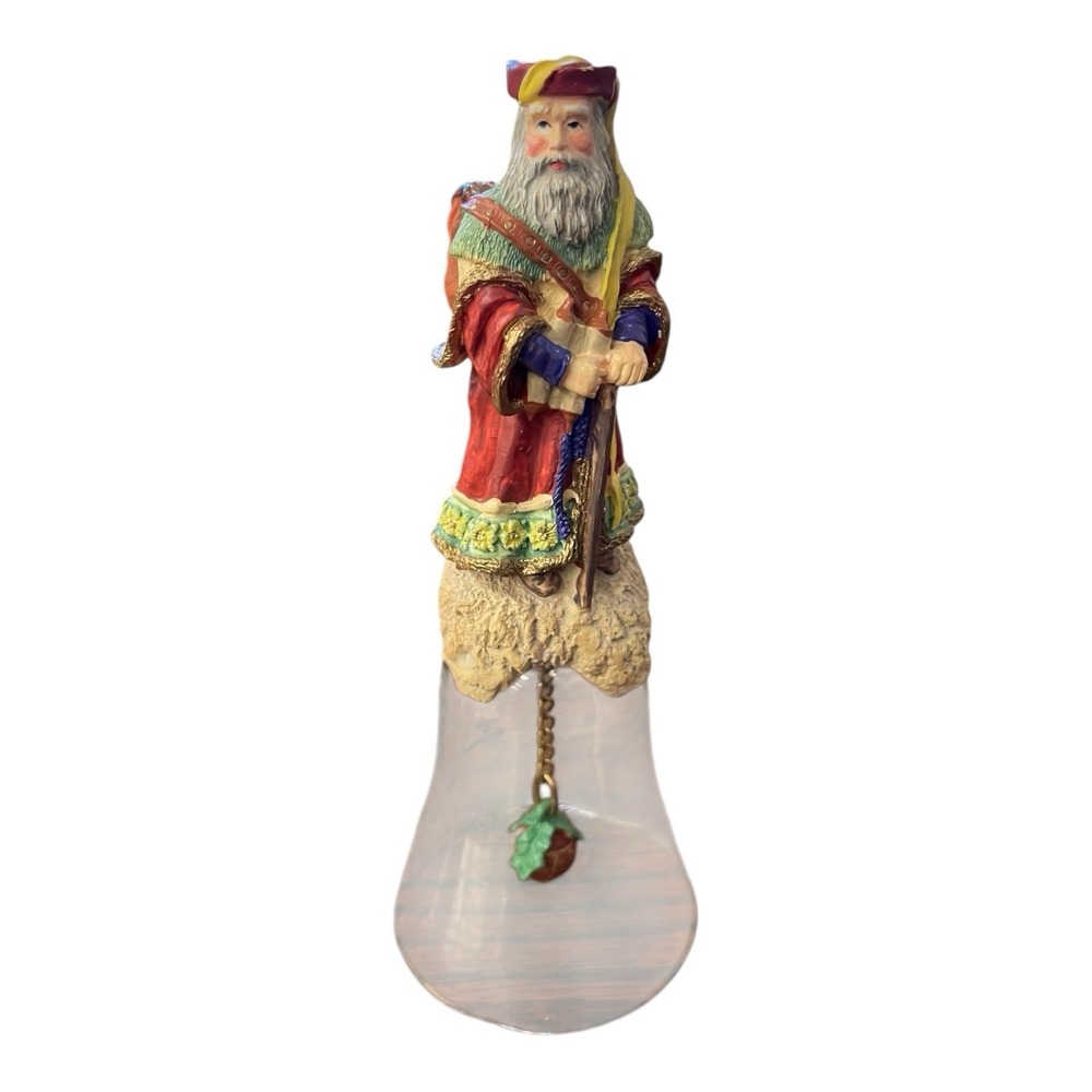 Renaissance Santa Novelino Christmas Through‎ The Ages 6.5" Bell